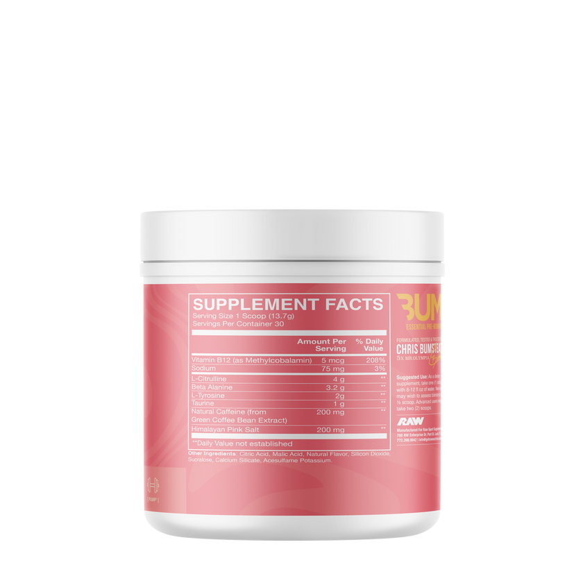 CBUM Essential Pre-Workout - Citrus Grapefruit
