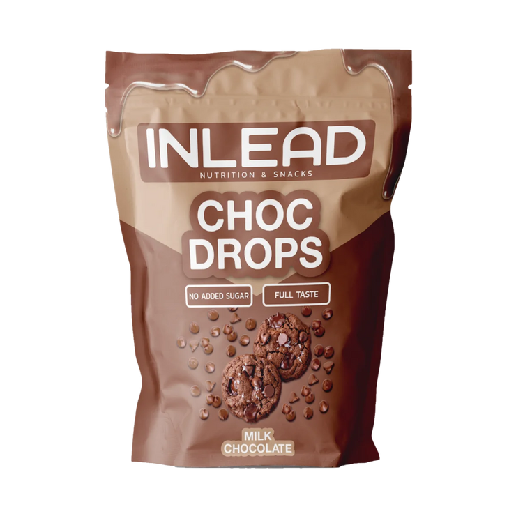 Inlead Choc Drops Milch Schokolade - 150g (MHD:03/25)