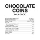 Inlead Chocolate Coins Milch Schokolade - 150g