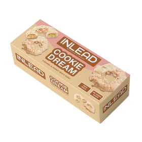 Inlead Cookie Dream Caramel & Peanut White Choc - 125 g