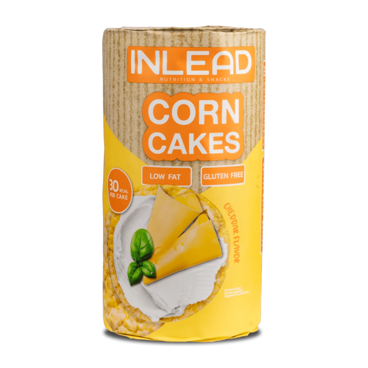 Inlead Corn Cakes Cheddar - 120g