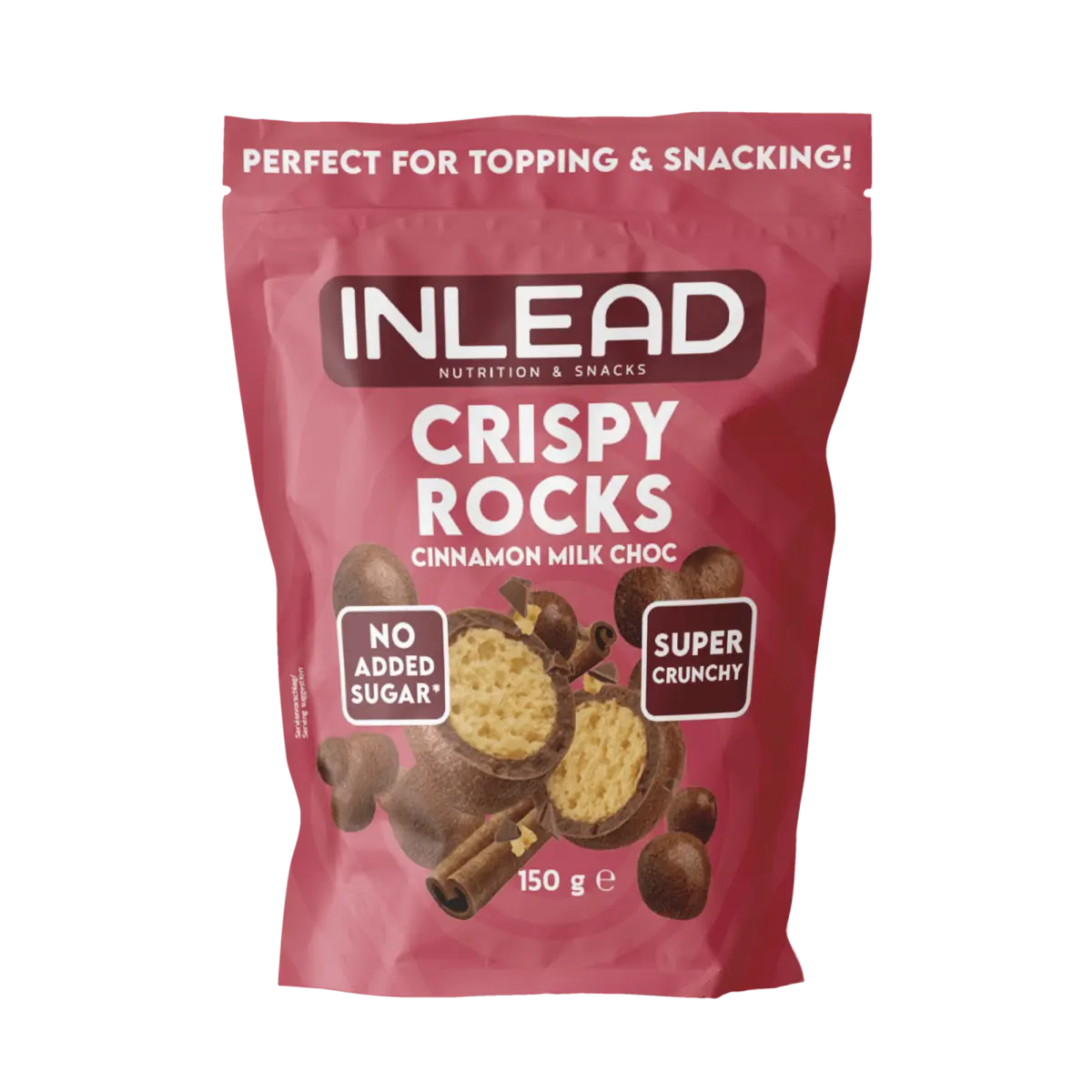 Inlead Crispy Rocks Cinnamon Milk Choc