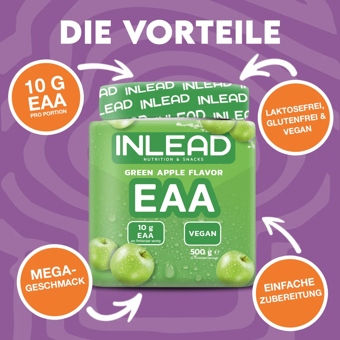 Inlead EAA Coke - 500g
