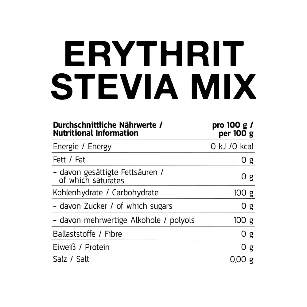 Inlead Erythrit Stevia Mix 1000g