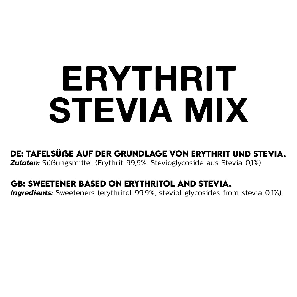 Inlead Erythrit Stevia Mix 1000g