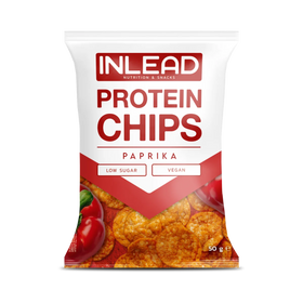 Inlead Protein Chips Paprika 50g MHD 04.25