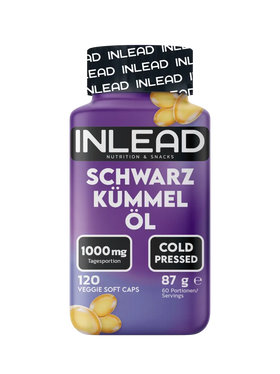 Inlead Schwarzkümmelöl - 120 Kapseln