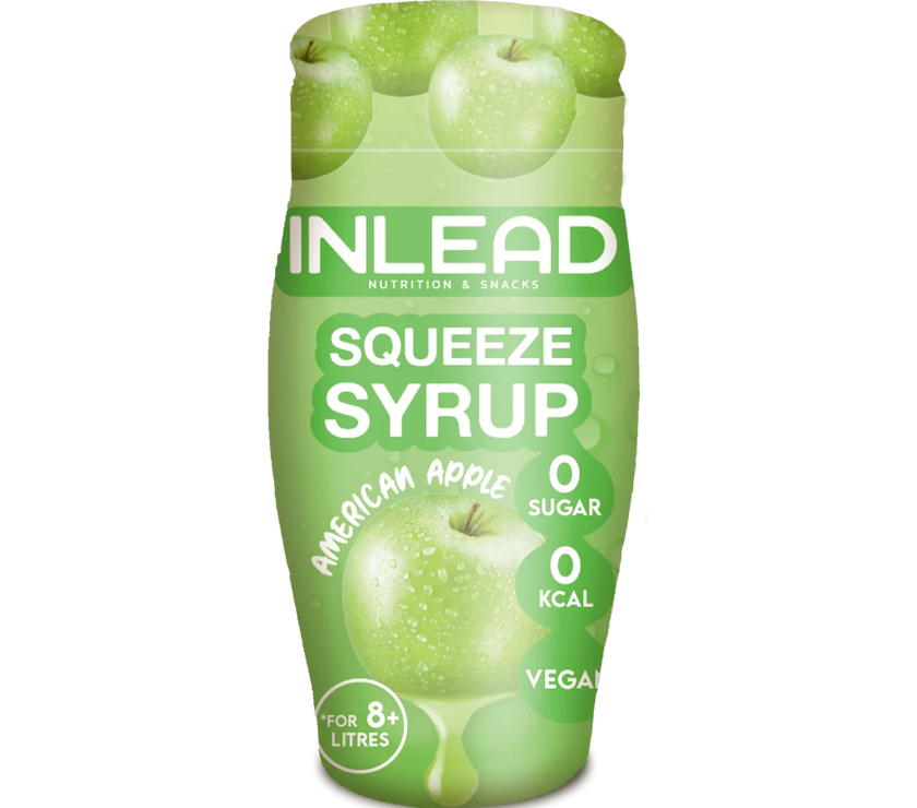 Inlead Squeeze Syrup American Apple 65ml