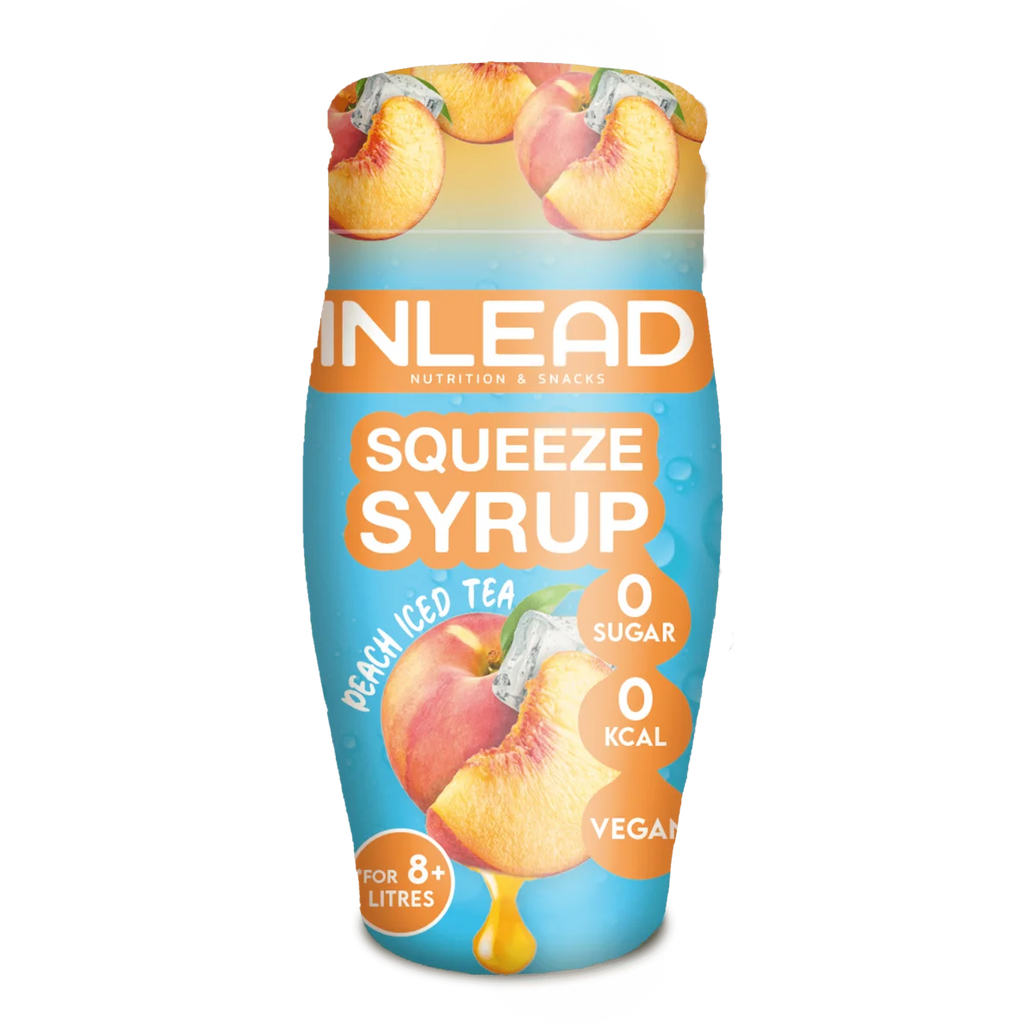 Inlead Squeeze Syrup Peach Ice Tea 65ml