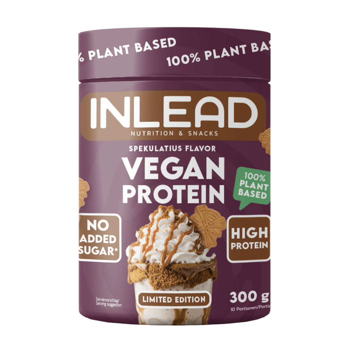 Inlead Vegan Protein Spekulatius - 300g