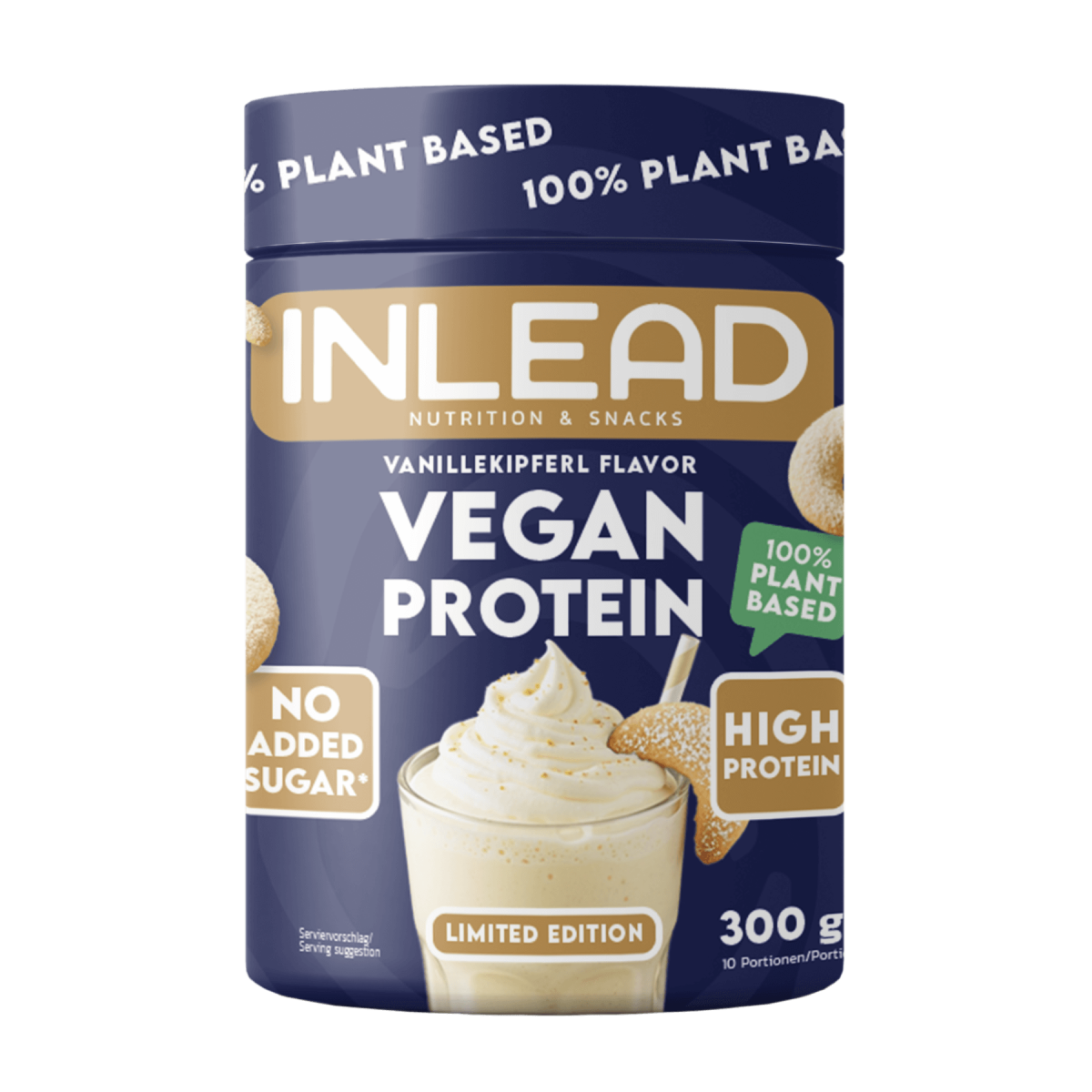 Inlead Vegan Protein Vanillekipferl- 300g