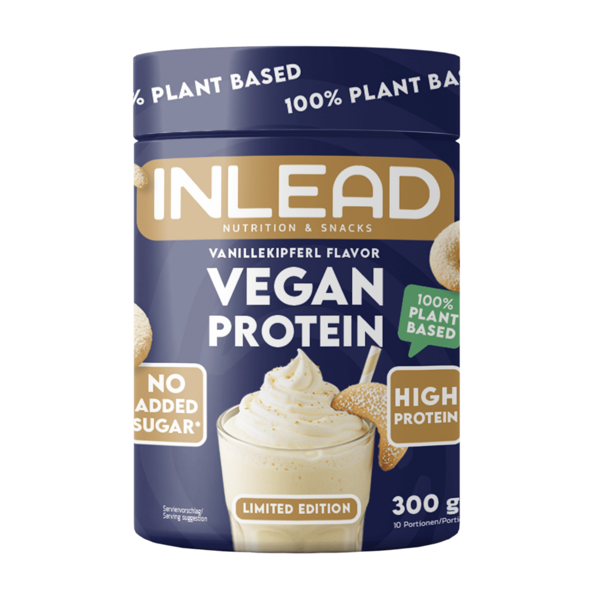 Inlead Vegan Protein Vanillekipferl- 300g