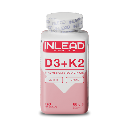 Inlead Vitamin D3 + K2 + Magnesium - 120 Caps