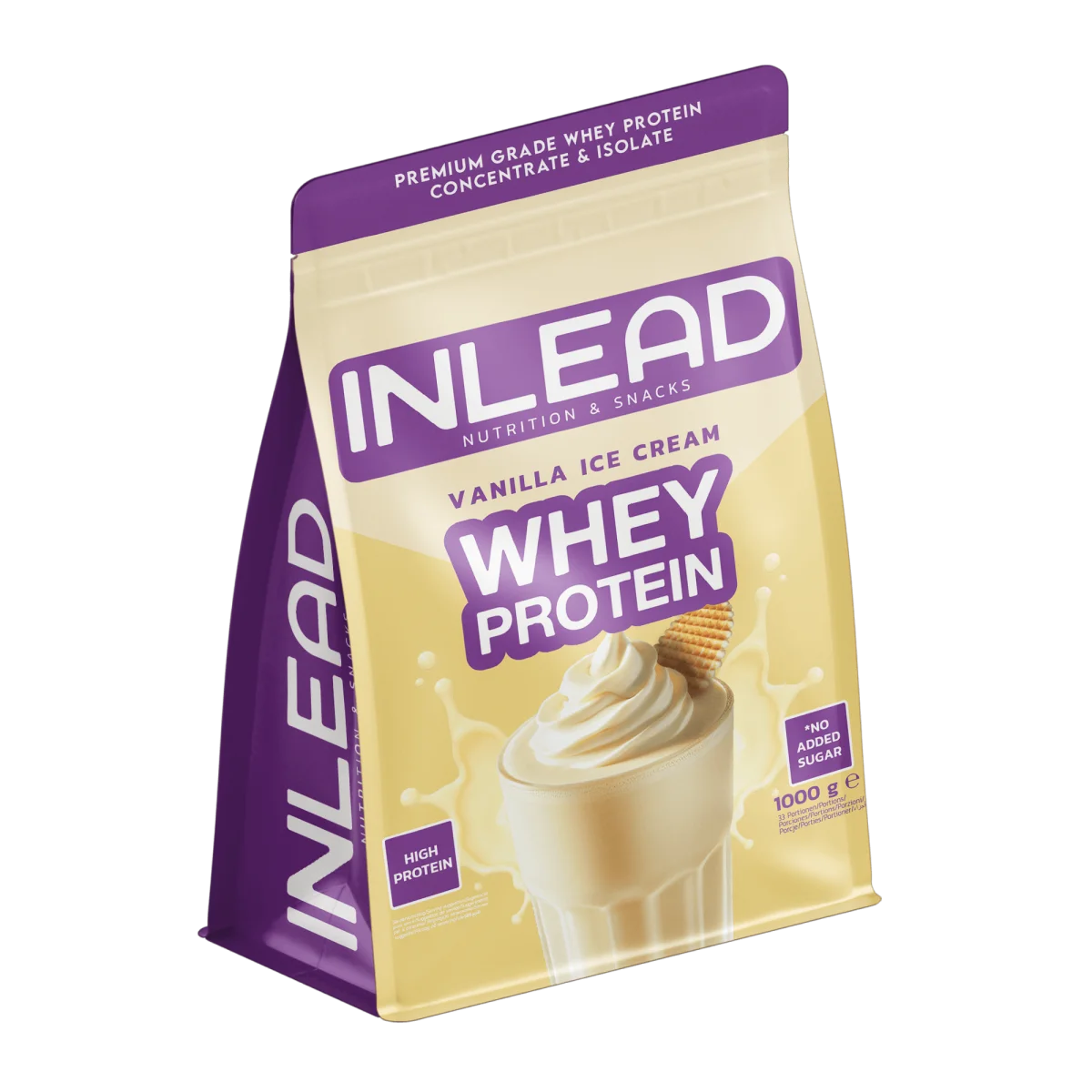Inlead Whey Protein Vanilla Ice Cream 1000g