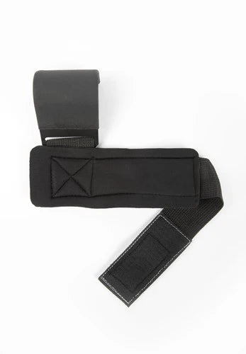 Gorilla Wear Weight Lifting Hooks - Schwarz/Weiss