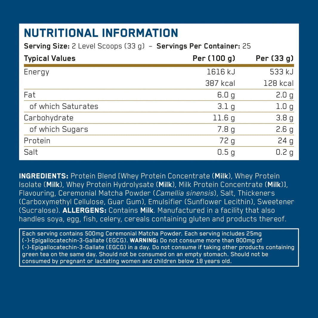 Applied Nutrition Critical Whey - Vanilla Matcha