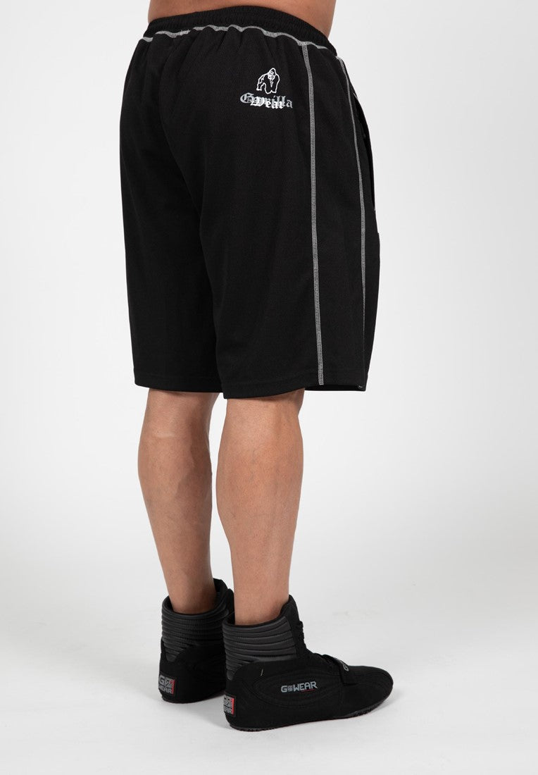 Gorilla Wear Marlow Mesh Shorts - Schwarz/Grau