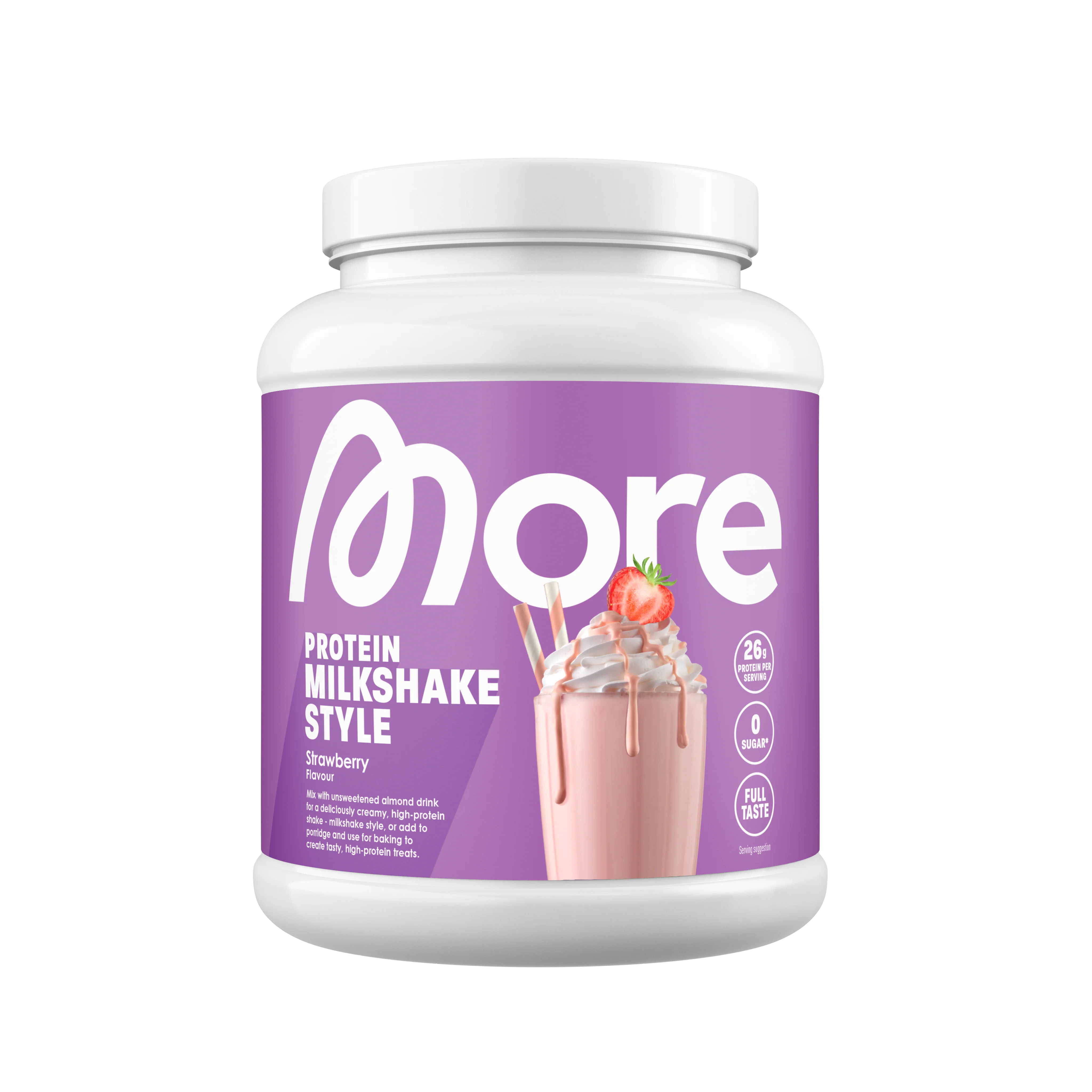 More Nutrition Protein Milkshake Style - Strawberry
