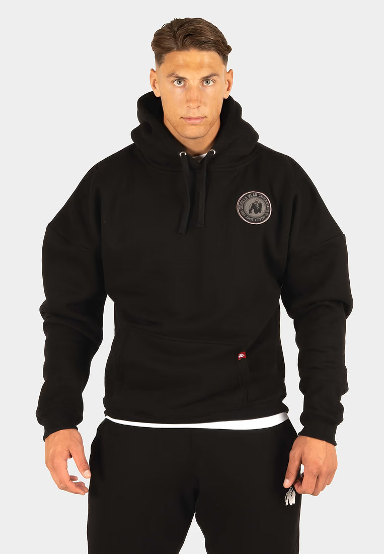 Gorilla Wear Jordan Oversized Hoodie - Schwarz