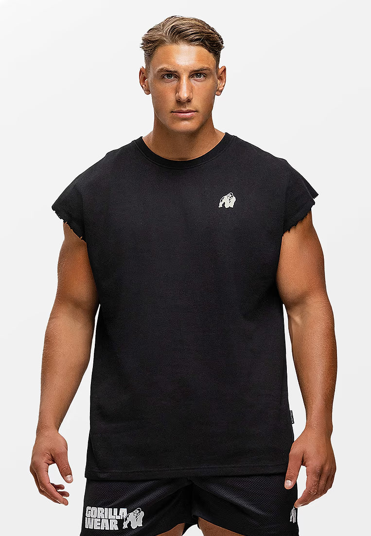 Gorilla Wear Bouse Cut Off Tank Top - Schwarz