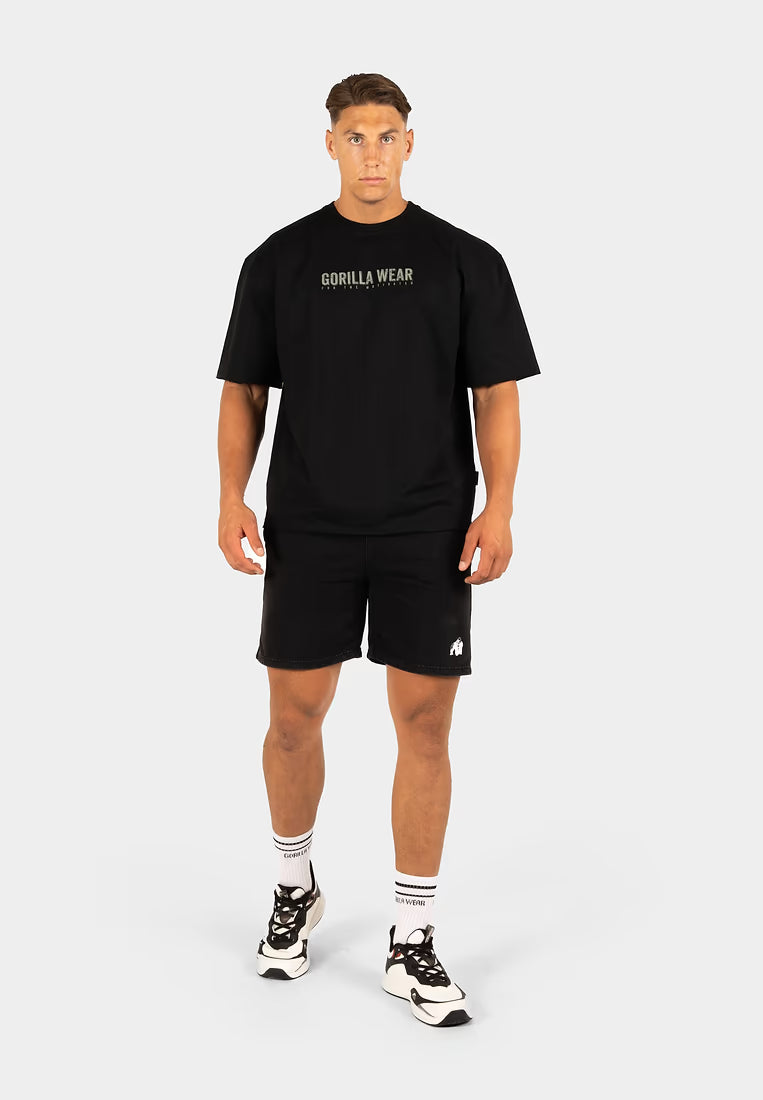 Gorilla Wear Callaway Oversized T-Shirt - Schwarz