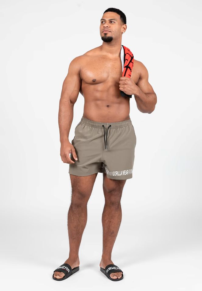 Gorilla Wear Otis (Bade-)Shorts - Armee Grün
