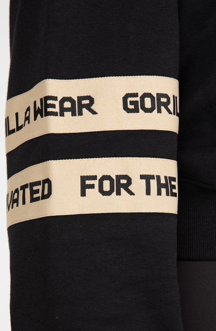 Gorilla Wear Tracey Cropped Hoodie - Schwarz