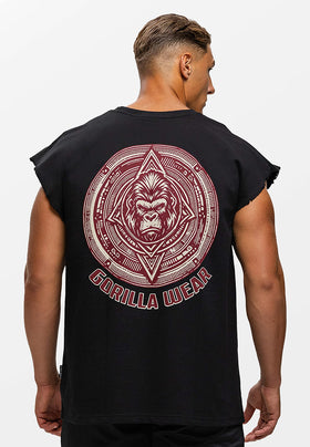 Gorilla Wear Bouse Cut Off Tank Top - Schwarz