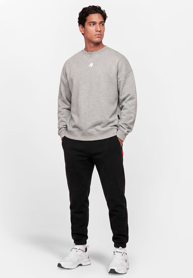 Gorilla Wear Leeds Oversize Sweater Grau