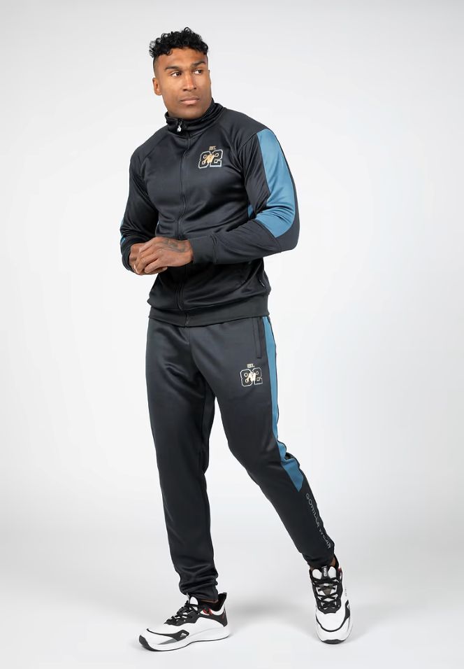 Gorilla Wear Devon Trainingshose - Grau/Blau