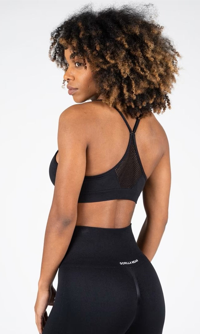Gorilla Wear Quincy Sport Bra - Schwarz