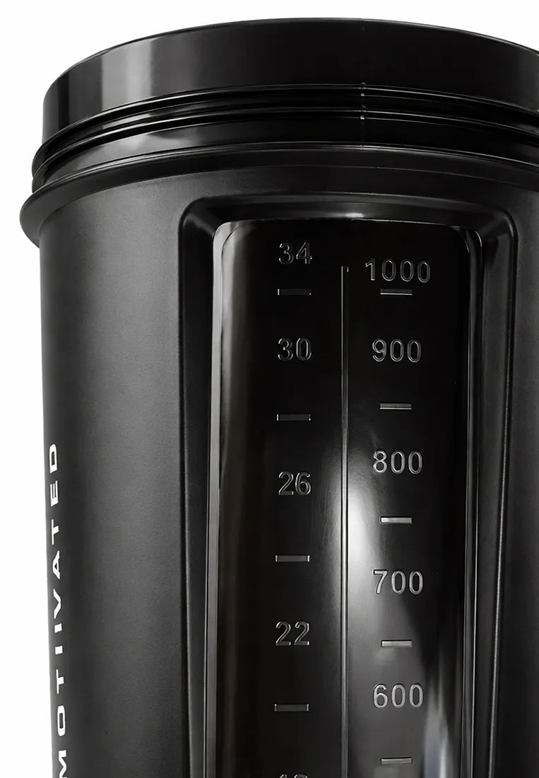 Gorilla Wear XXL Power Shaker 1000ML - Schwarz/Rot