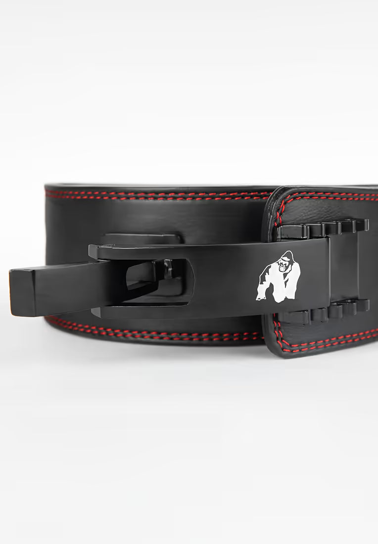 Gorilla Wear Premium Lever Lifting Belt - Schwarz