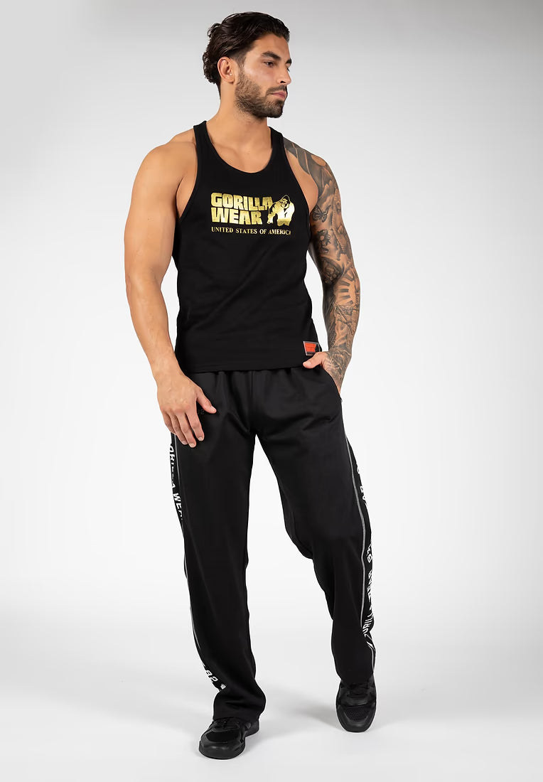 Gorilla Wear Classic Training Tank Top - Schwarz/Gold