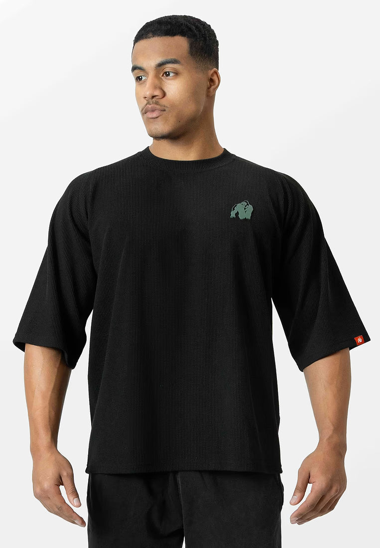 Gorilla Wear Russell Oversized T-Shirt - Schwarz