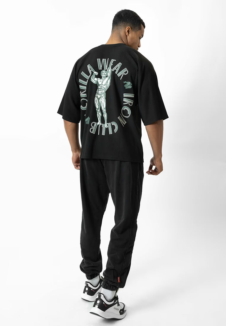 Gorilla Wear Russell Oversized T-Shirt - Schwarz