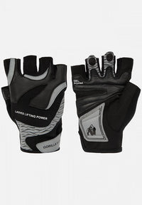 Gorilla Wear Womens Fitness Gloves 2.0 - Schwarz/Grau