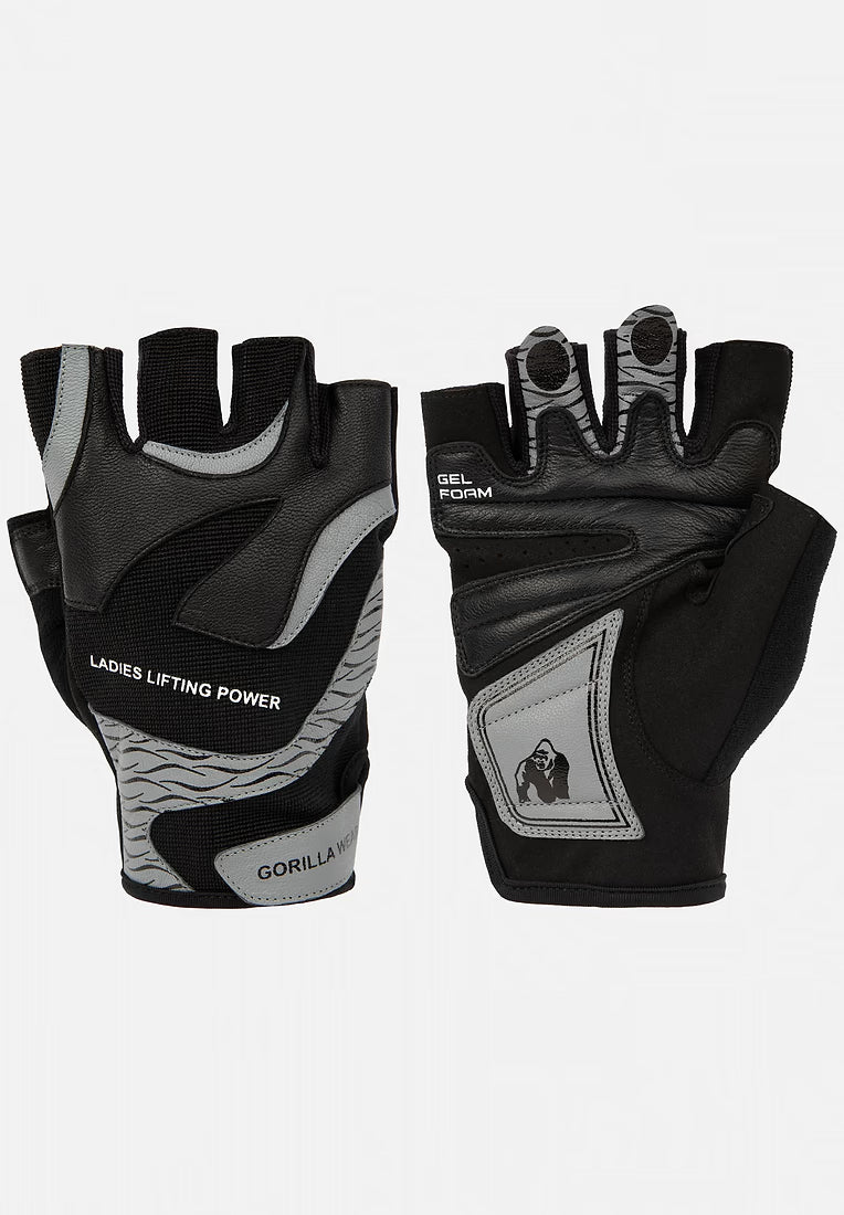 Gorilla Wear Womens Fitness Gloves 2.0 - Schwarz/Grau