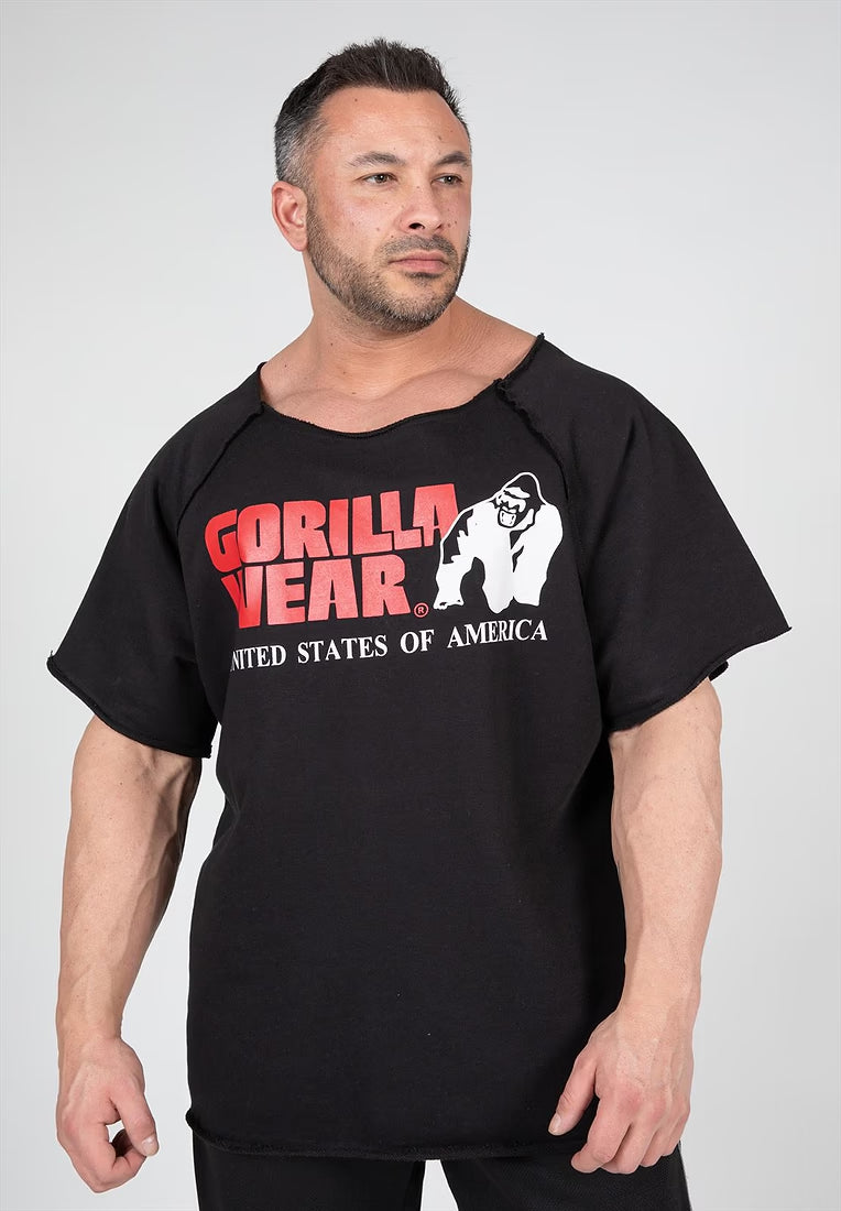 Gorilla Wear Classic Work Out Top - Schwarz