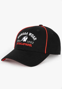 Gorilla Wear Lugo Cap - Schwarz/Rot