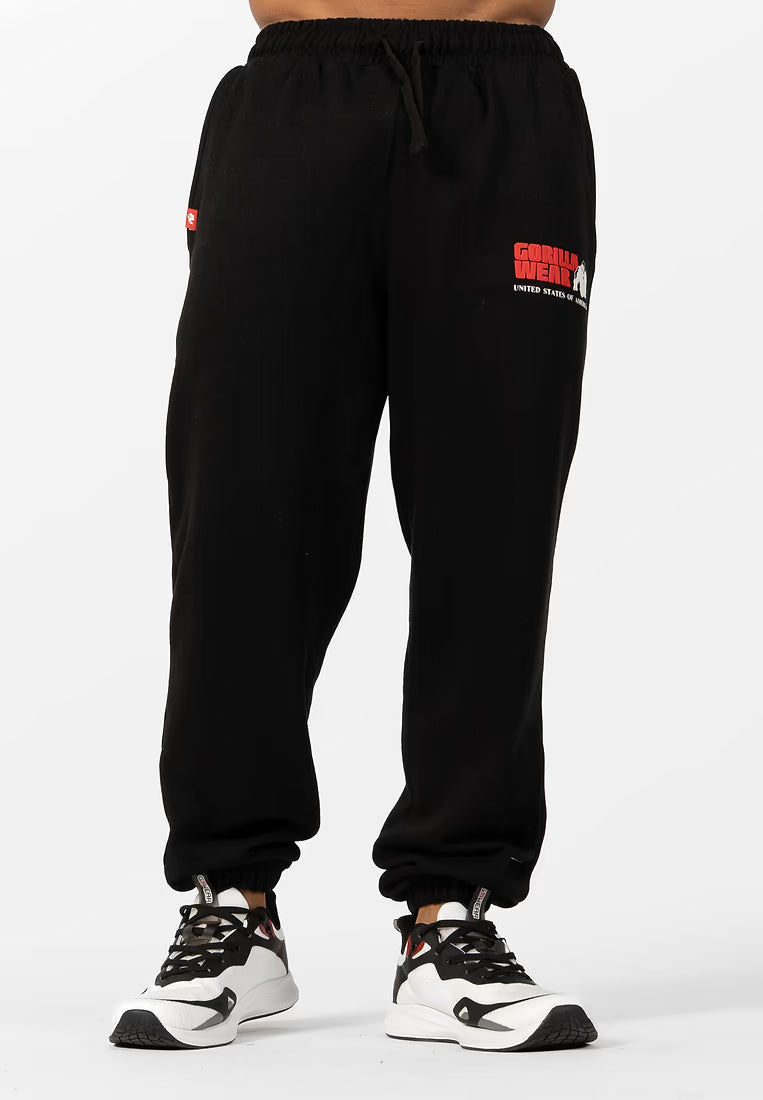 Gorilla Wear Classic Oversize-Sweatpants - Schwarz