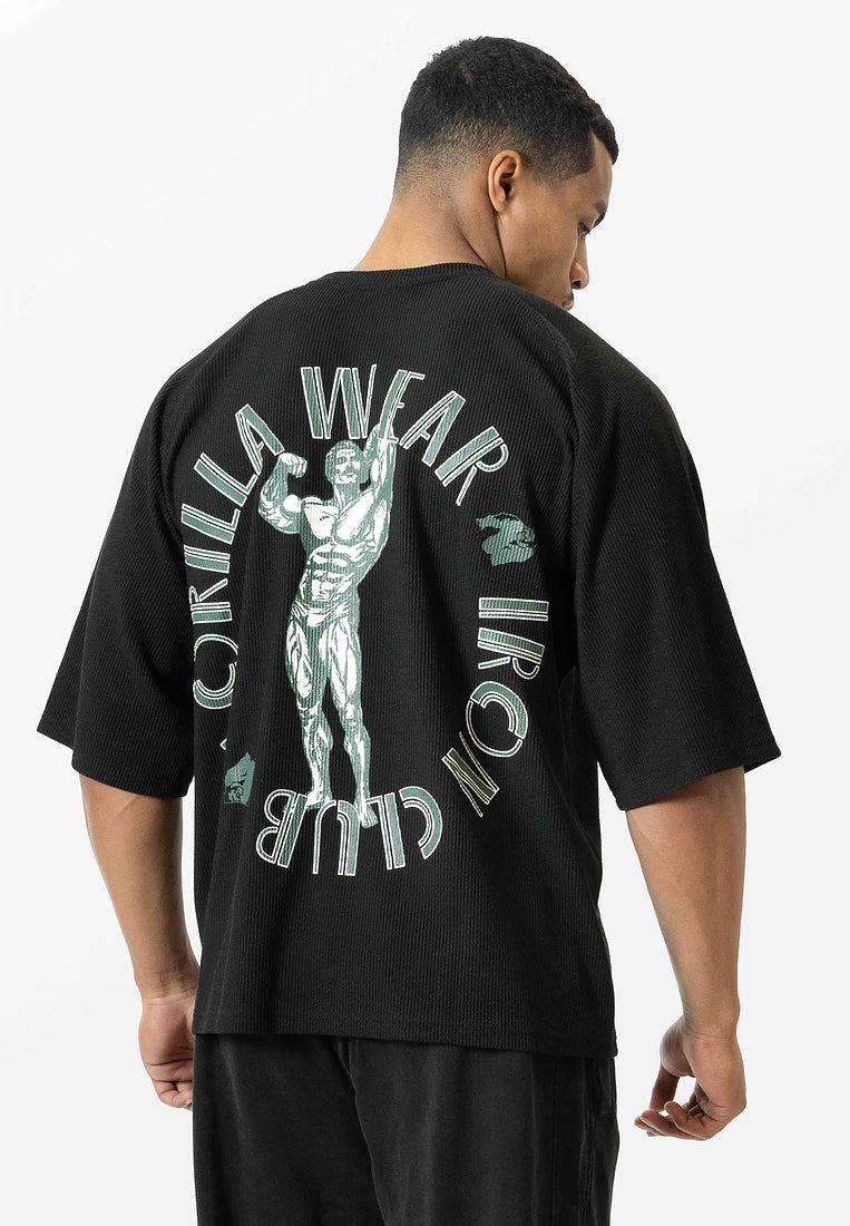 Gorilla Wear Russell Oversized T-Shirt - Schwarz
