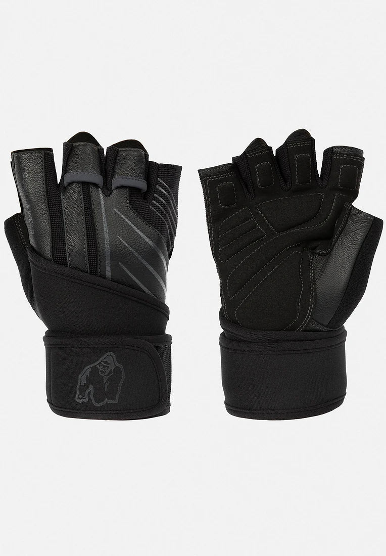 Gorilla Wear Dallas Wrist Wraps Gloves 2.0 - Schwarz/Grau