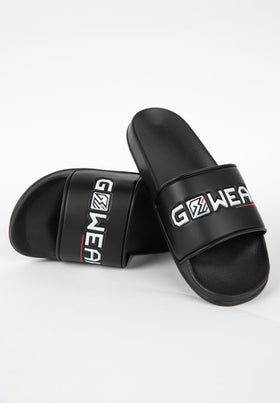 Gorilla Wear Gwear Badeslipper -  Schwarz