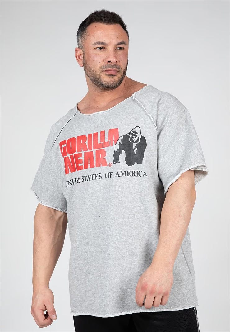 Gorilla Wear Classic Workout Top - Grau