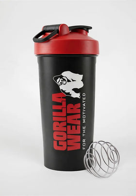 Gorilla Wear XXL Power Shaker 1000ML - Schwarz/Rot