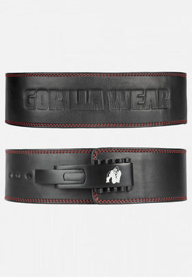 Gorilla Wear Premium Lever Lifting Belt - Schwarz