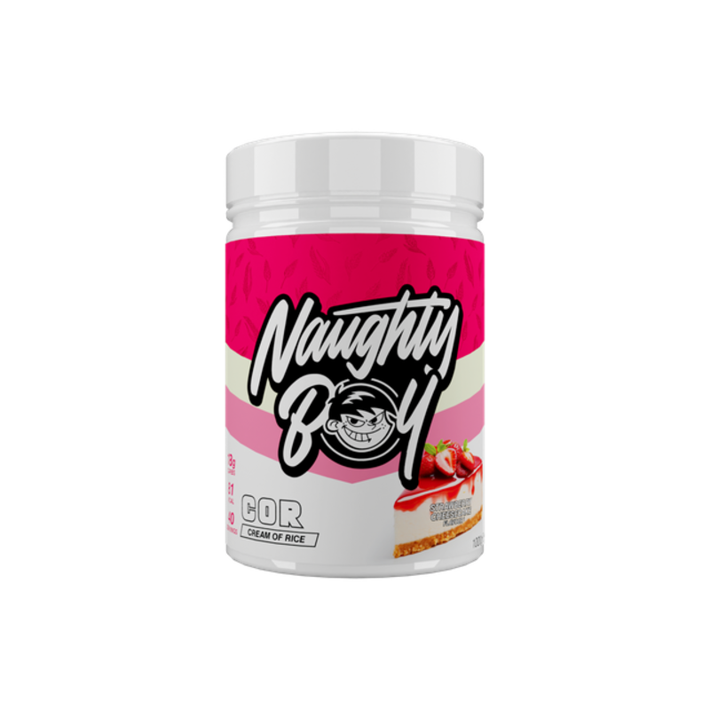 Naughty Boy Cream of Rice - Strawberry Cheescake