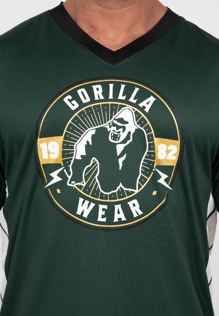 Gorilla Wear Orlando T-Shirt - Grün/Gold