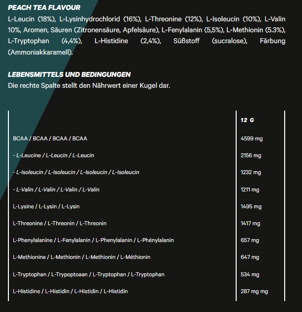 Empose Nutrition EAA 360g